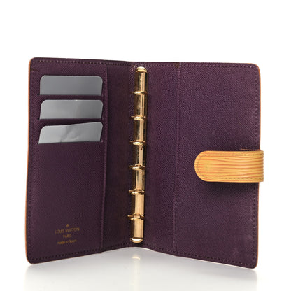 Louis Vuitton Epi Small Ring Agenda Cover Tassil 5 of 6