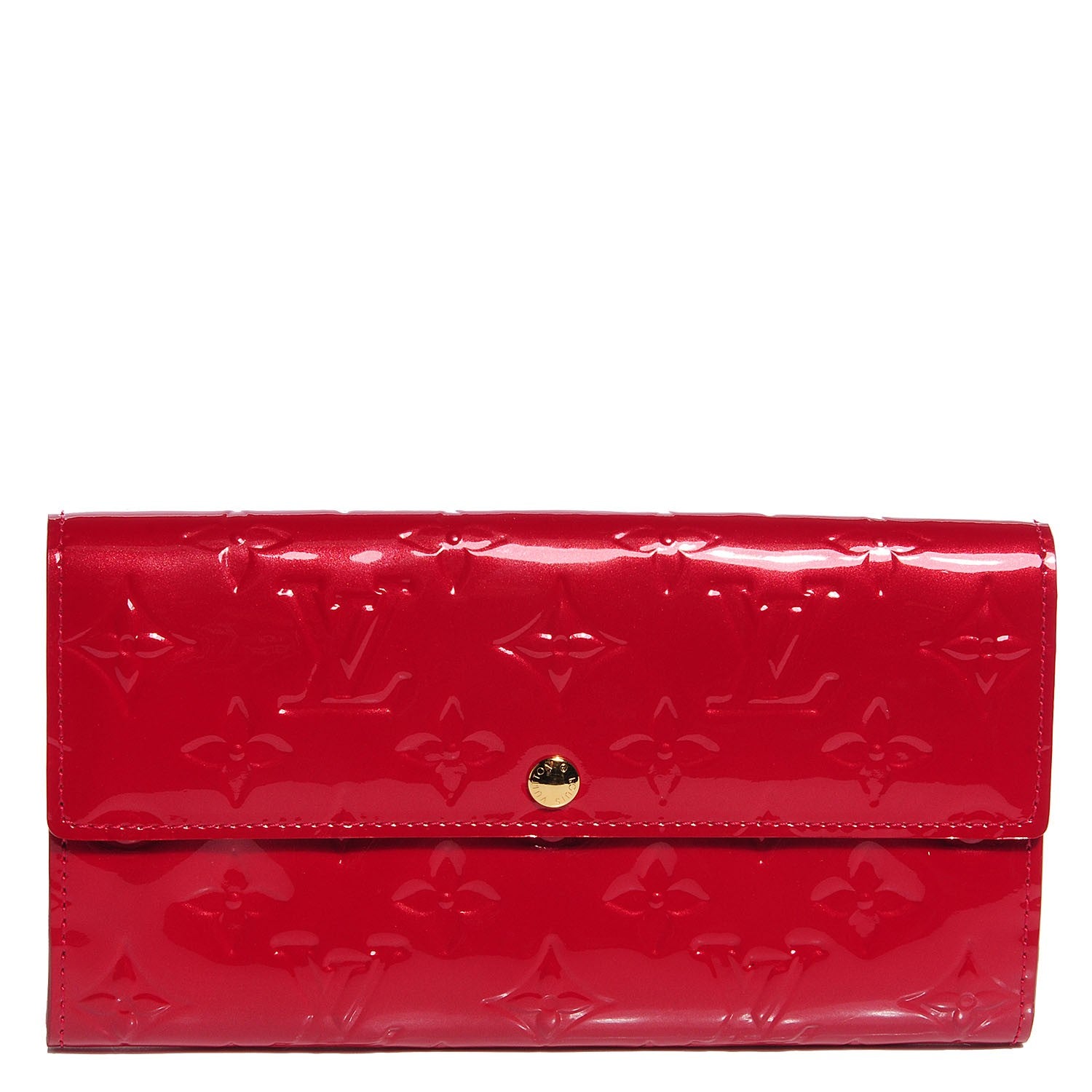 Louis Vuitton Vernis Sarah Wallet Pomme D'Amour 1 of 8