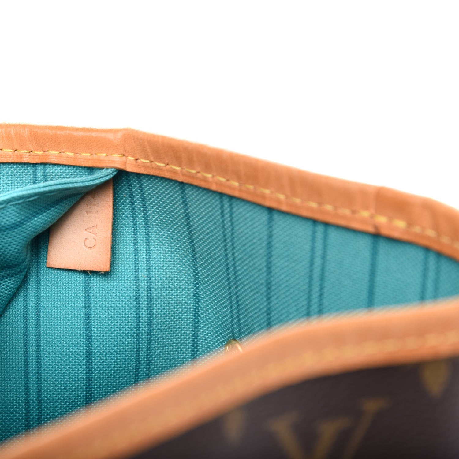 Louis Vuitton Monogram V Neverfull MM Turquoise 8 of 11