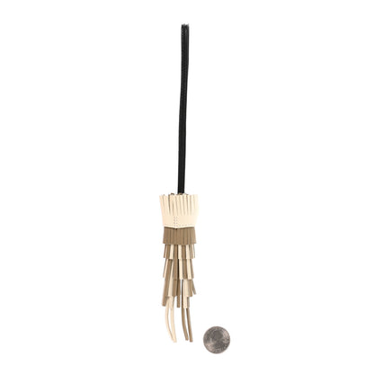 Hermes Milo Lambskin Epsom Chouette Bag Charm Beige Marfa Craie Black Nata White 2 of 5