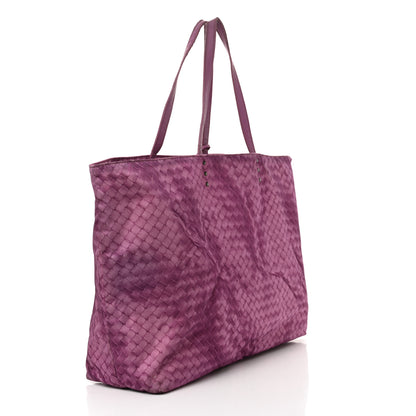 Bottega Veneta Nylon Large Intrecciolusion Tote Corallo 2 of 17