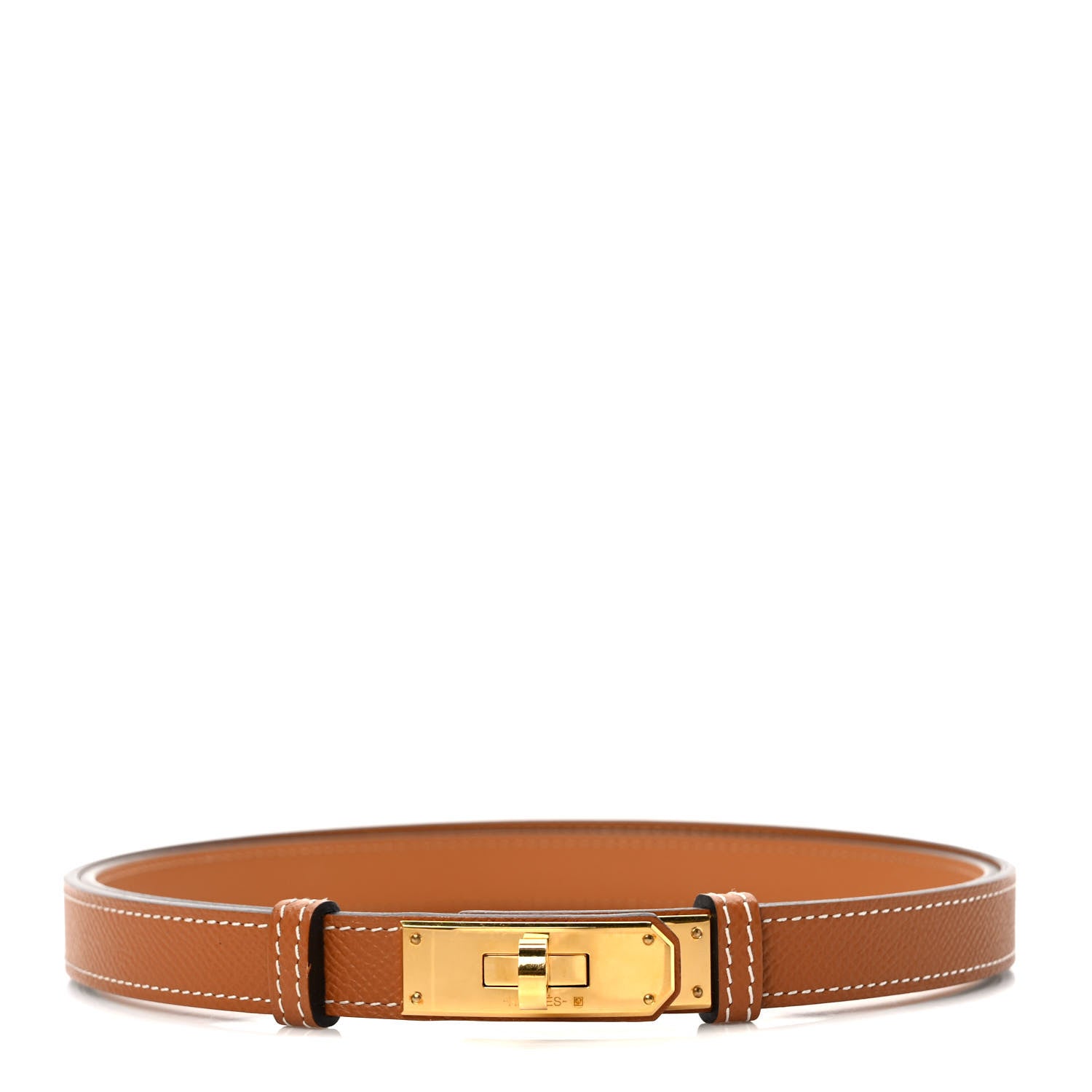 Hermes Epsom Kelly Belt Gold 1 of 5