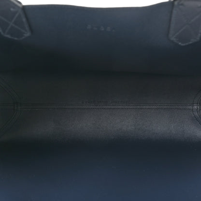 Gucci GG Supreme Monogram Blooms Medium Reversible Tote Beige Blue Navy 8 of 19