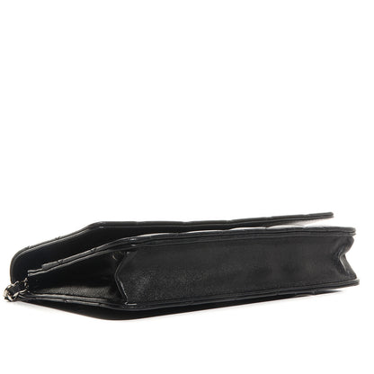 Chanel Lambskin Quilted Wallet On Chain WOC Black 4 of 9