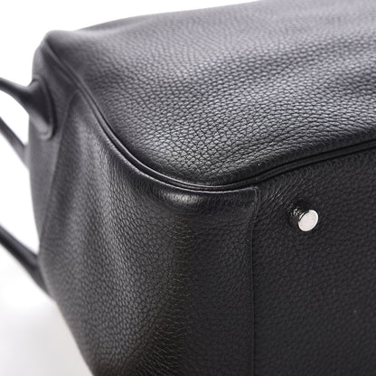 Hermes Taurillon Clemence Lindy 34 Black 12 of 13