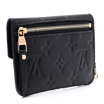 Louis Vuitton Empreinte Key Pouch Black 2 of 5