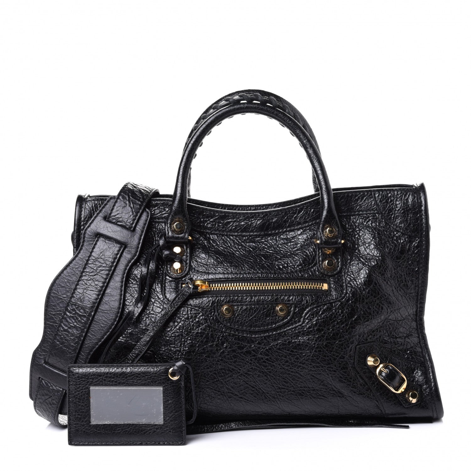 Balenciaga Agneau Classic Gold Hardware S City Black 1 of 4