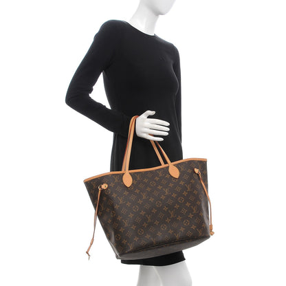 Louis Vuitton Monogram Neverfull MM 2 of 7