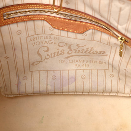 Louis Vuitton Damier Azur Neverfull MM 12 of 28