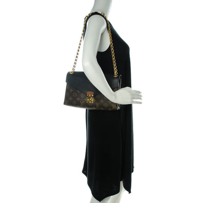 Louis Vuitton Monogram Pallas Chain Black 2 of 7