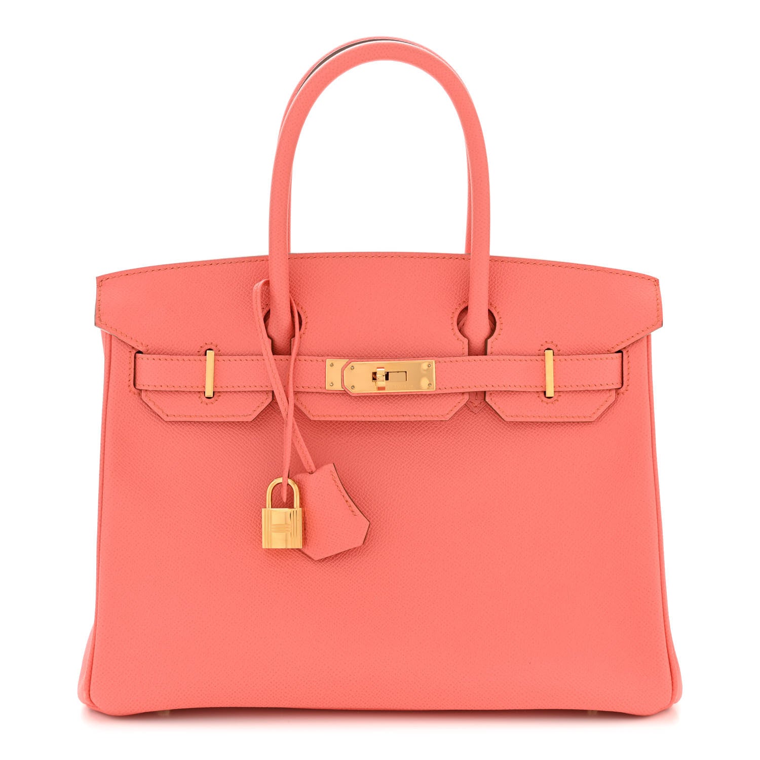 Hermes Epsom Birkin 30 Flamingo 1 of 10