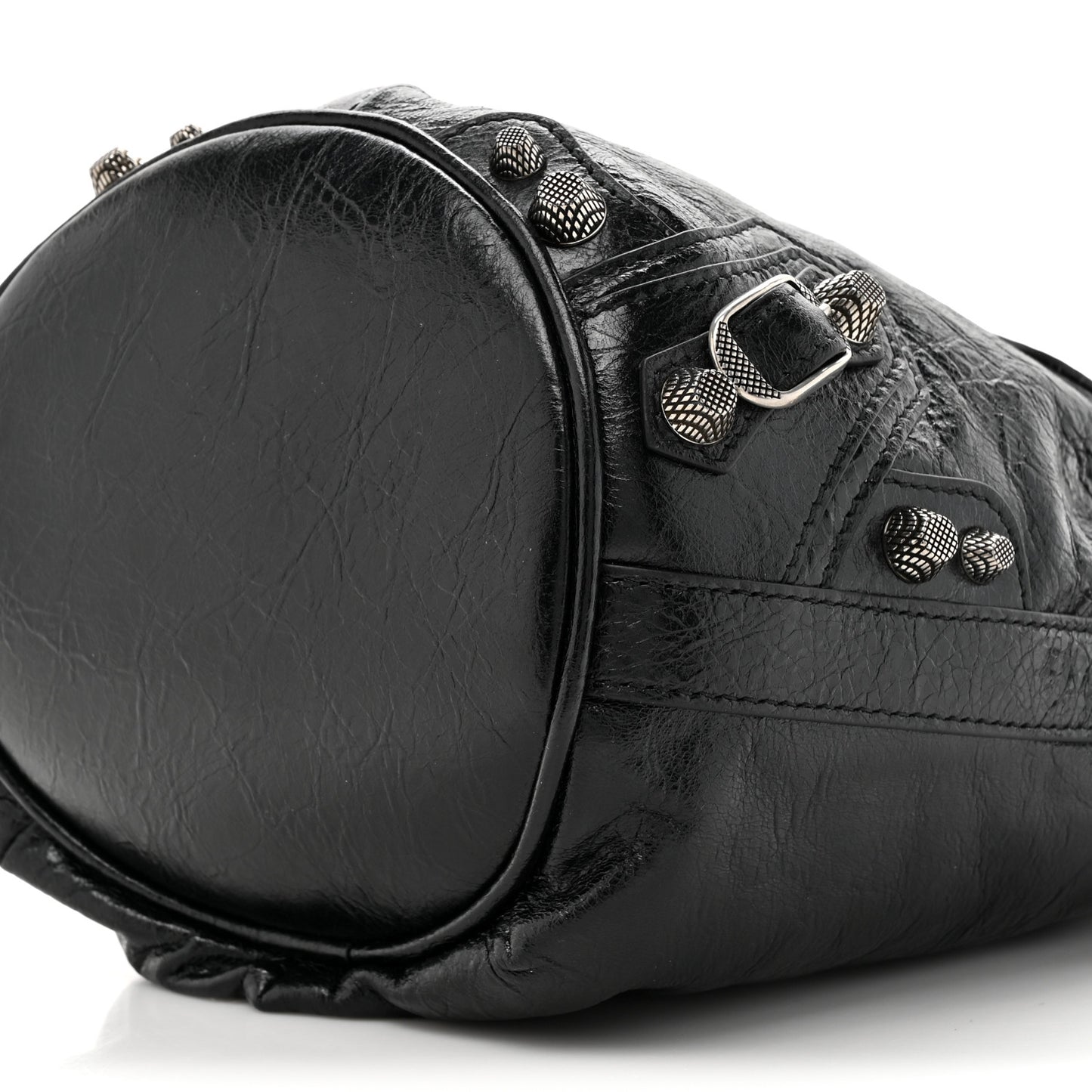 Agneau Arena Le Cagole Bucket Bag XS Black