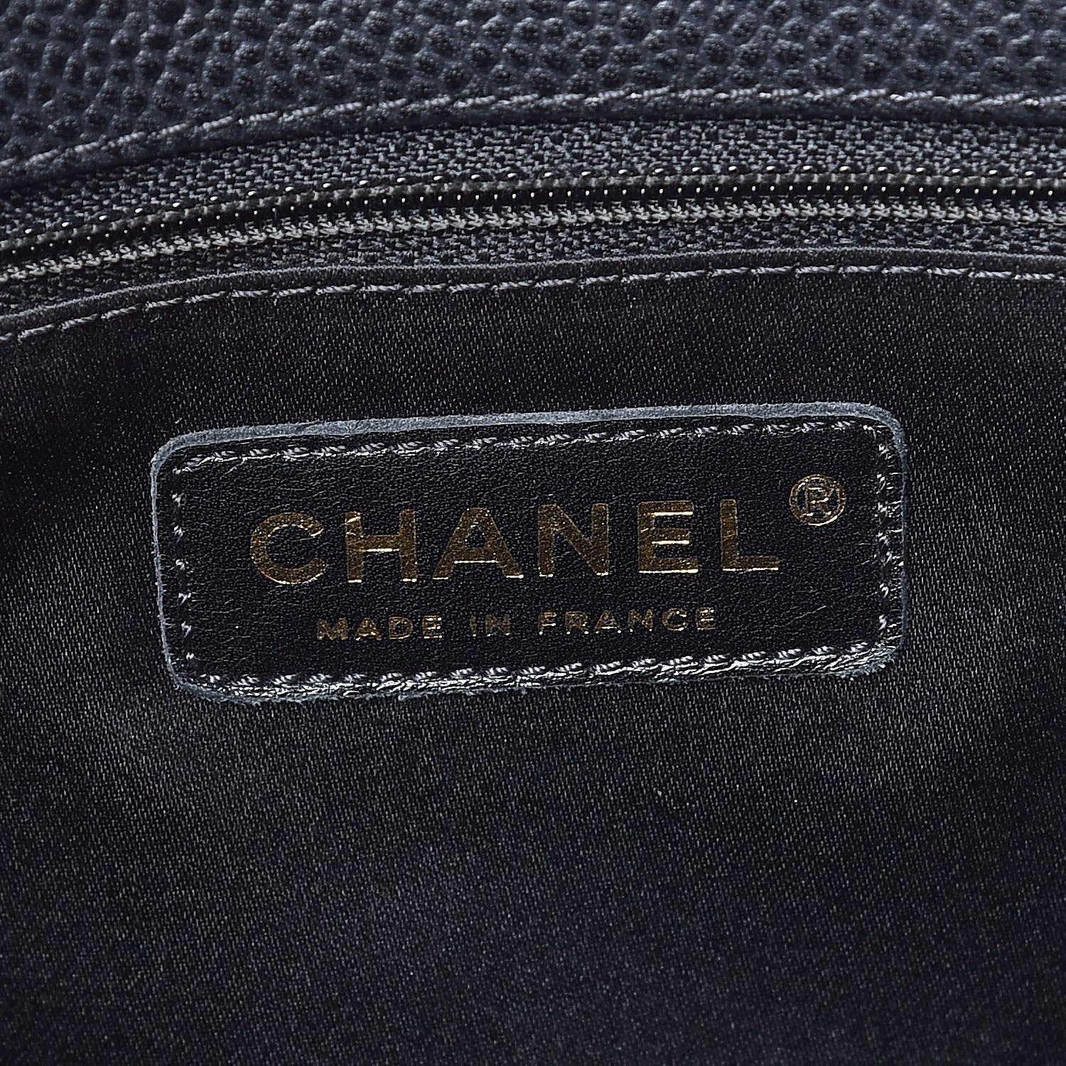 Chanel Caviar Quilted Grand Shopping Tote GST Black 6 of 8