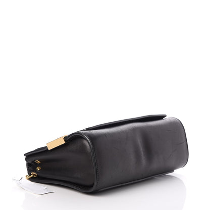 Chloe Lambskin Medium Elle Chain Clutch Black 4 of 7