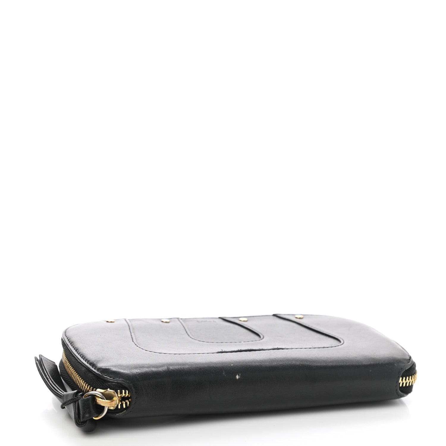 Chloe Calfskin Hayley Wallet Black 4 of 11