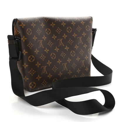 Louis Vuitton Monogram Macassar Magnetic Messenger 3 of 8