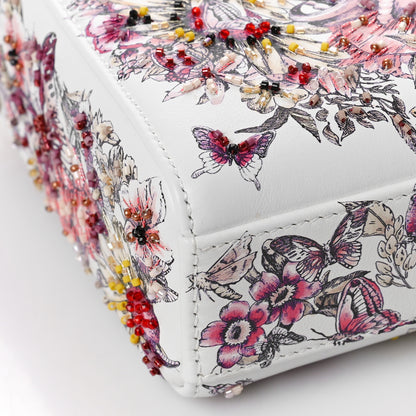 Christian Dior Calfskin Embroidered Butterfly Printed Lady D-Joy Multicolor 7 of 9