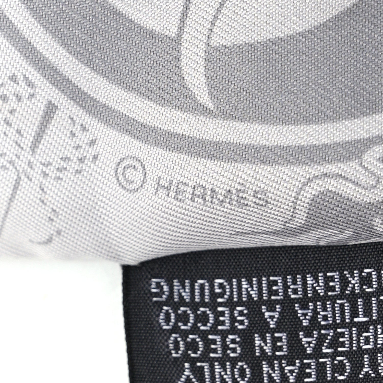 Hermes Silk Ex-Libris Les Parisiennes Twilly Gris Perle Jaune 3 of 4