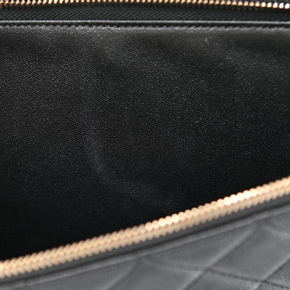 Chanel Caviar Quilted Large Business Affinity Shopping Bag Black 12 of 13