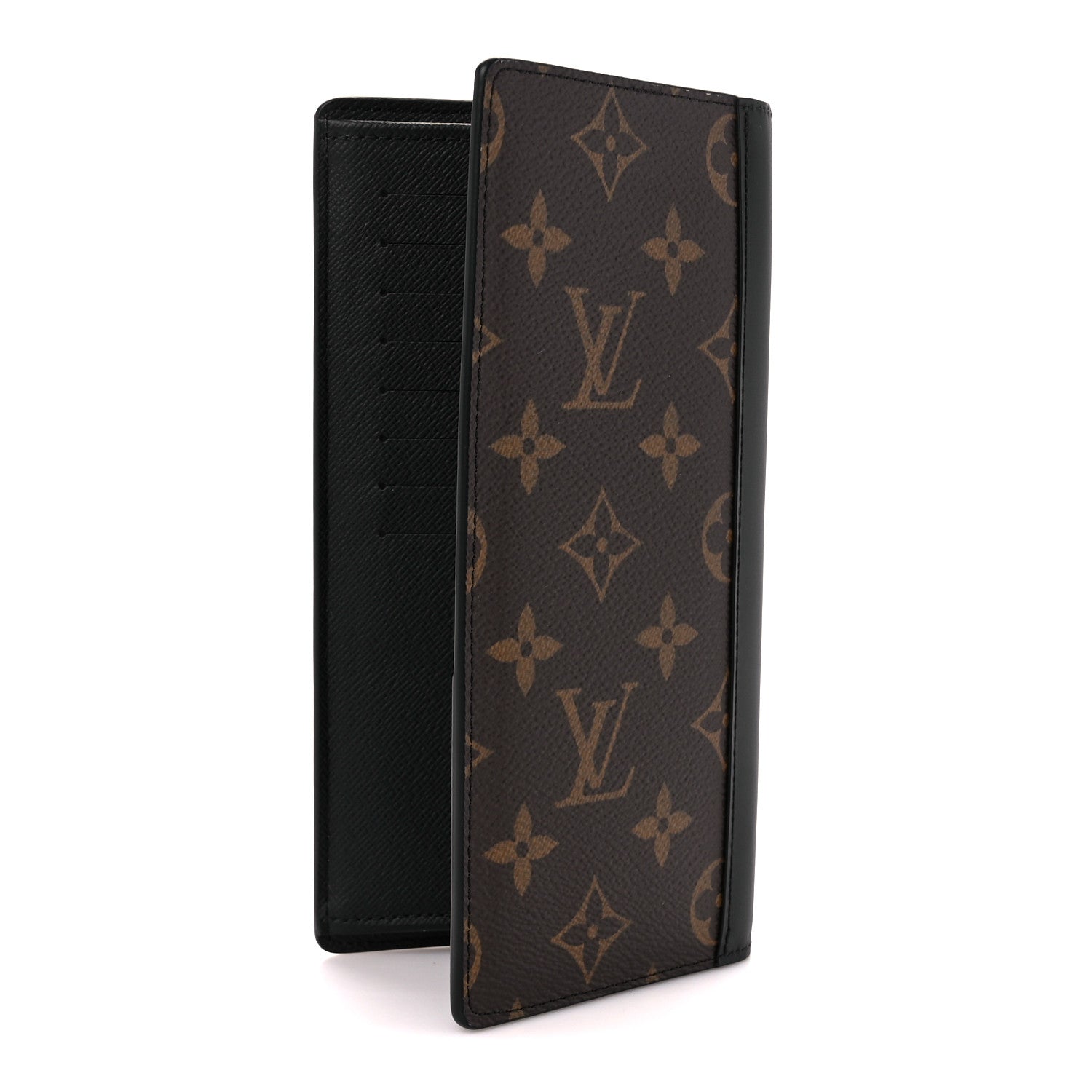 Louis Vuitton Monogram Macassar Brazza Wallet 3 of 14