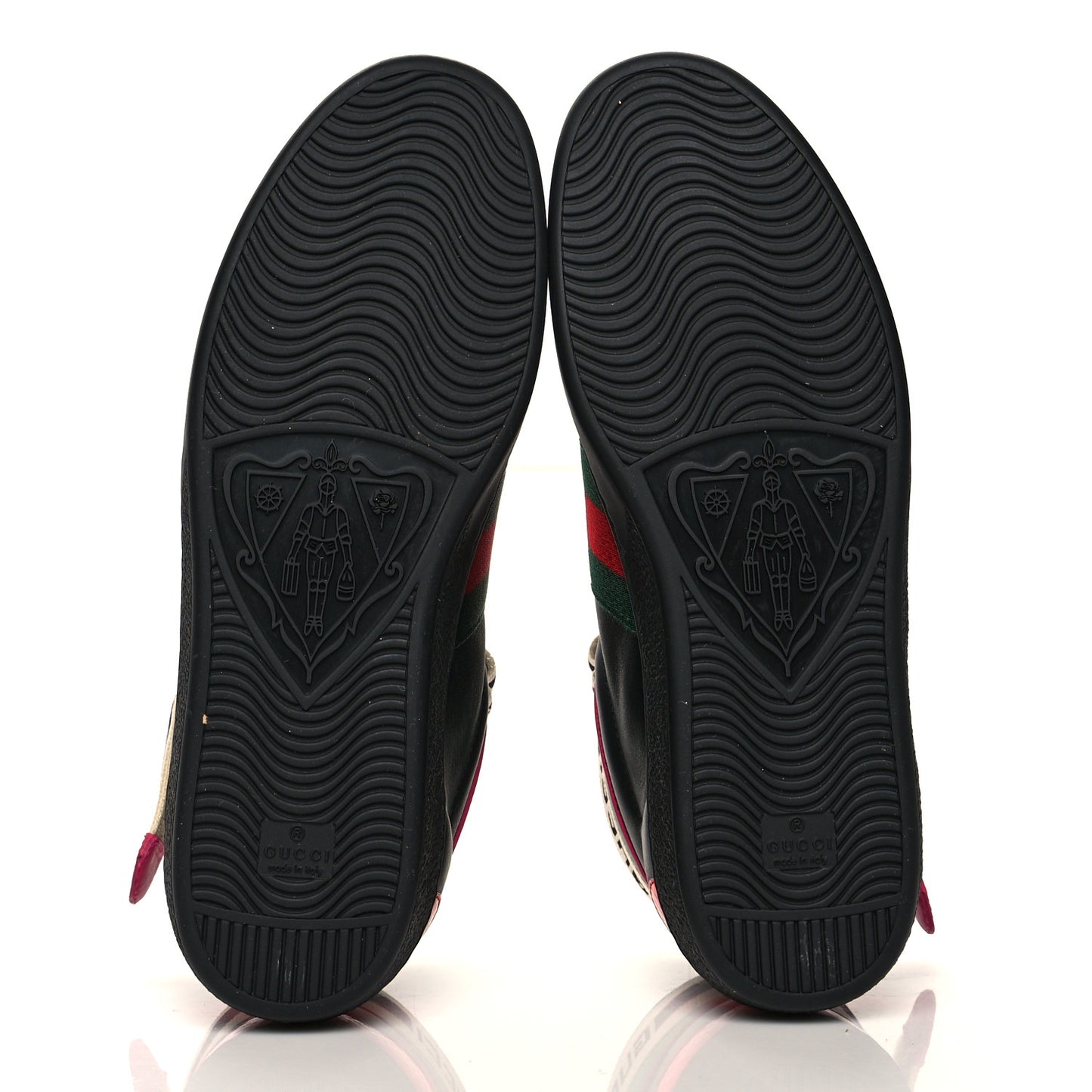 Calfskin Ayers Web Mens New Ace Stripe High Top Sneakers 11 Black