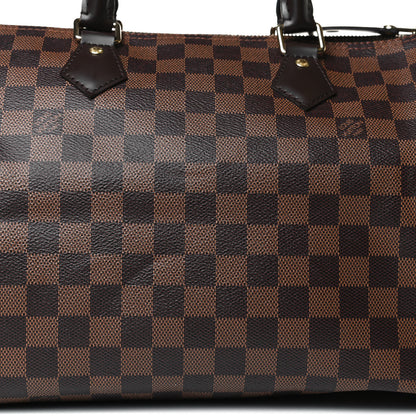 Louis Vuitton Damier Ebene Speedy 30 7 of 11