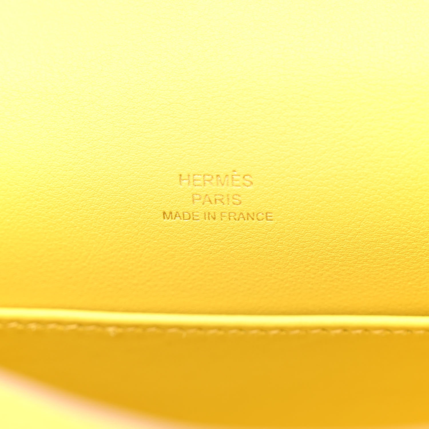 Hermes Swift Kelly Pochette Clutch Lime 6 of 13