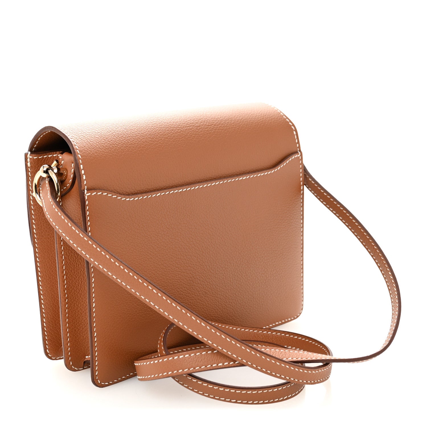 Hermes Evercolor Mini Sac Roulis Gold 3 of 10