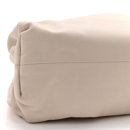 Bottega Veneta Smooth Butter Calf The Pouch Oversized Clutch Plaster 8 of 9
