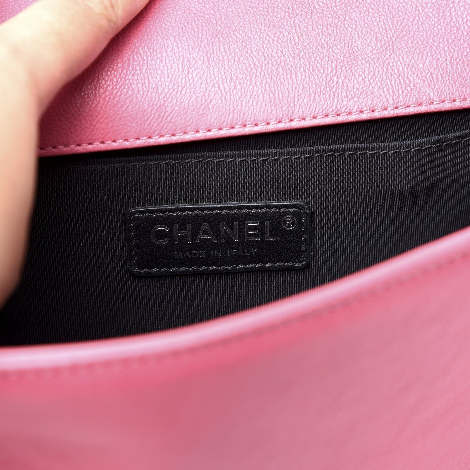 Chanel Calfskin Quilted Medium Boy Flap Pink 7 of 12