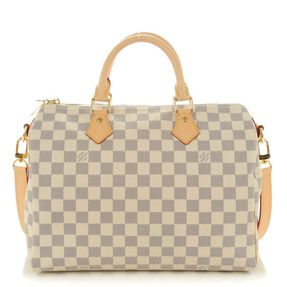 Louis Vuitton Damier Azur Speedy Bandouliere 30 1 of 8