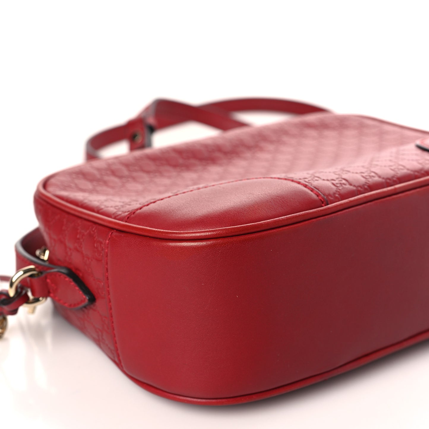 Microguccissima Mini Bree Messenger Bag Red