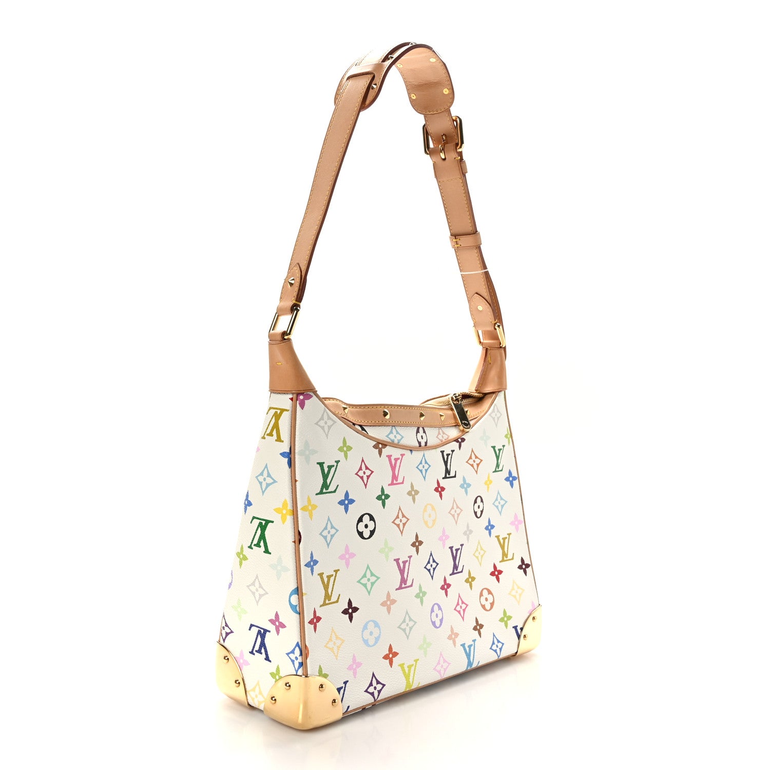 Louis Vuitton Monogram Multicolor Boulogne White 3 of 8