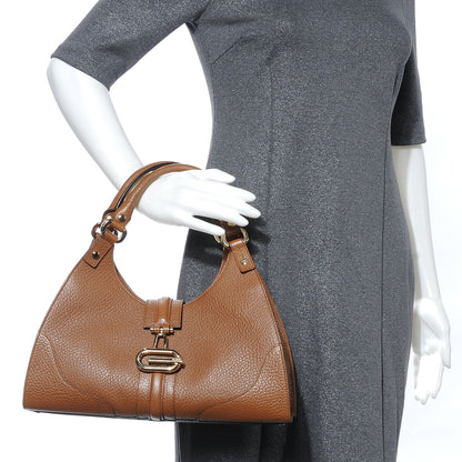 Gucci Leather Medium Bardot Brown 2 of 7