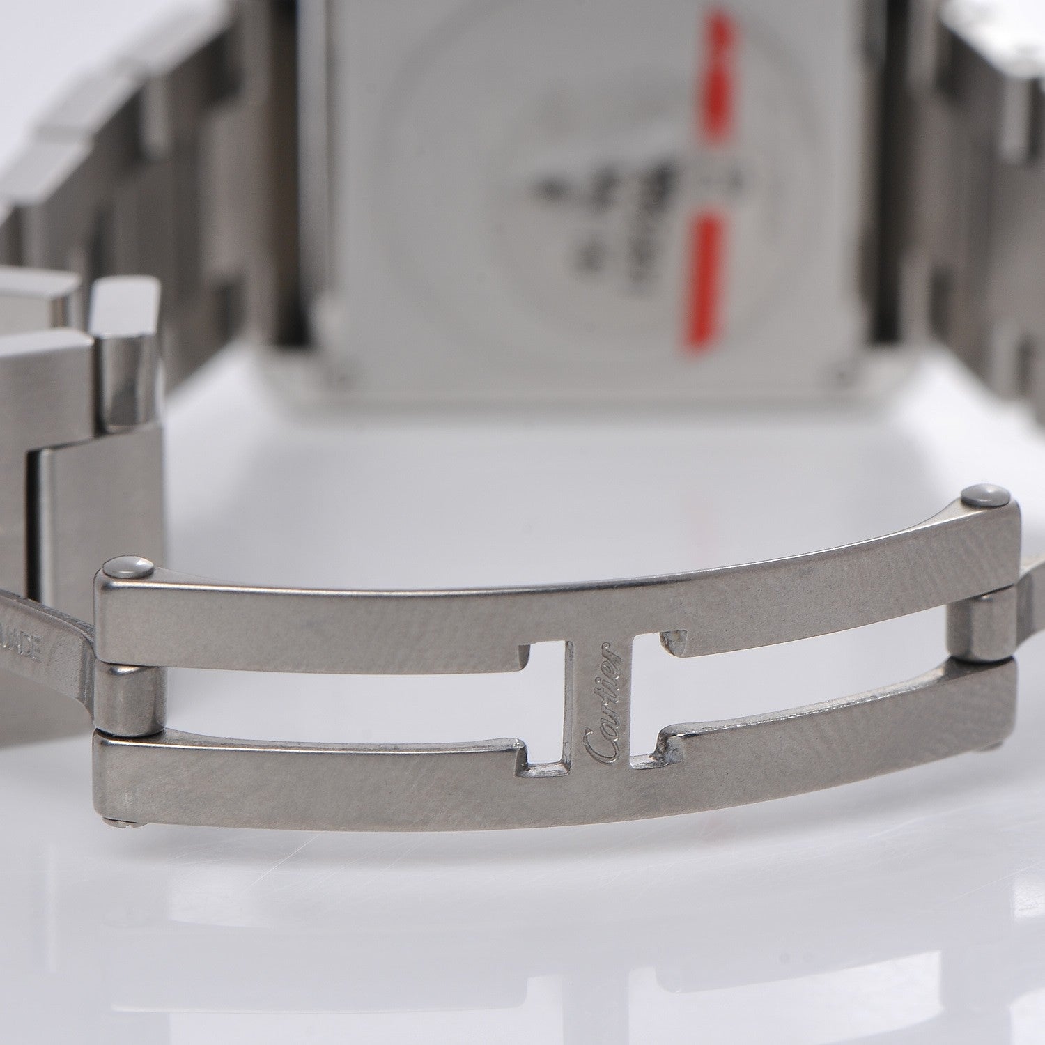 Cartier Stainless Steel 24mm Tank Solo Quartz Watch 7 of 9