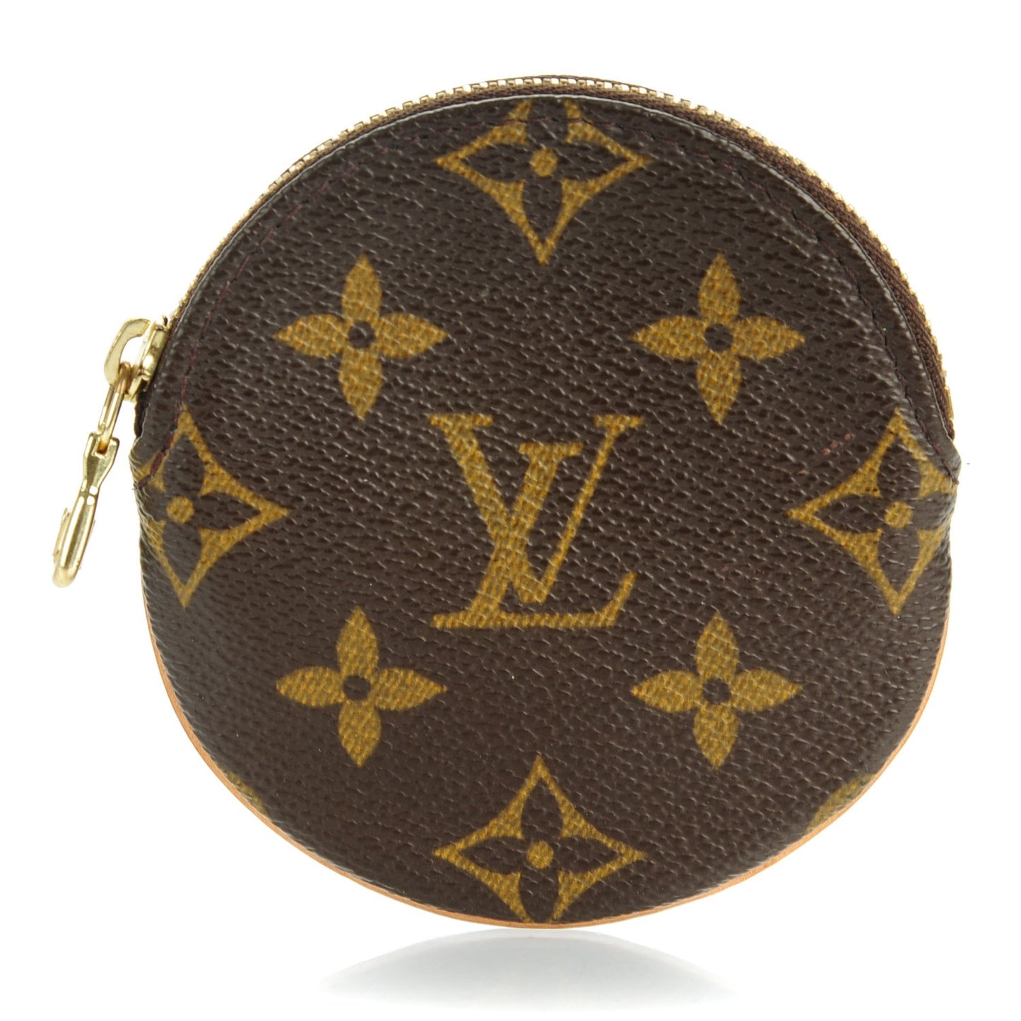 Monogram Round Coin Purse