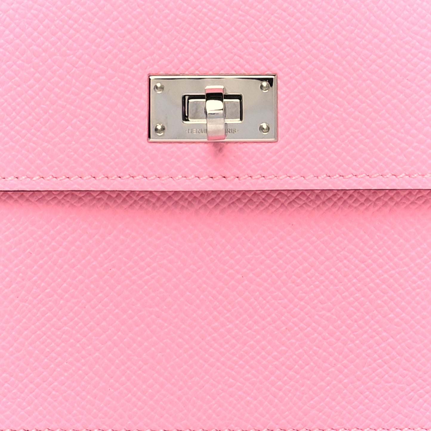 Epsom Kelly Pocket Compact Wallet Rose Confetti