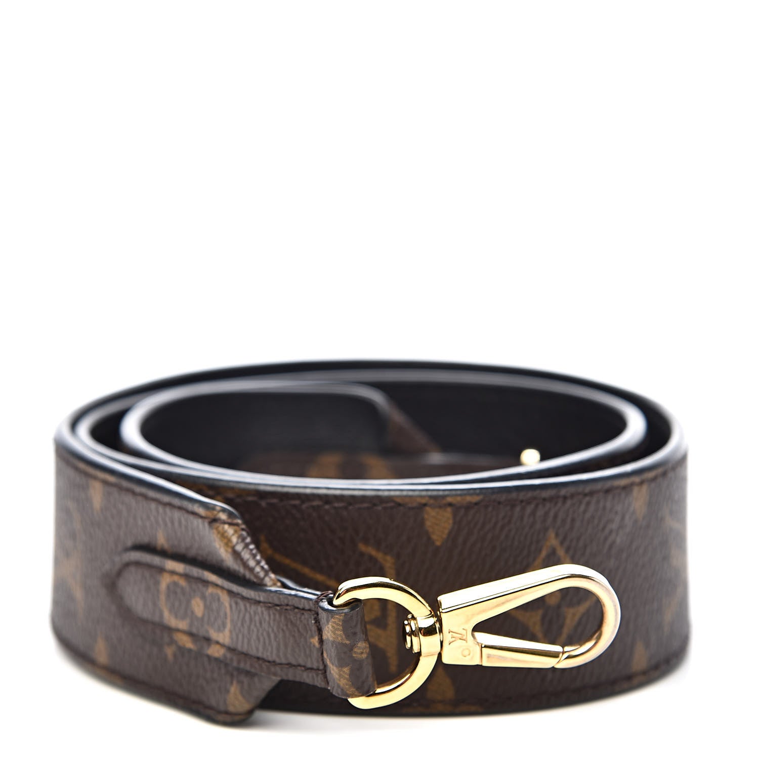 Louis Vuitton Monogram Bandouliere Shoulder Strap Black 1 of 4