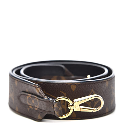 Louis Vuitton Monogram Bandouliere Shoulder Strap Black 1 of 4