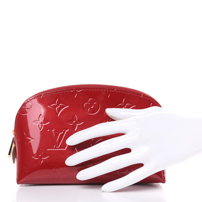 Louis Vuitton Vernis Cosmetic Pouch Pomme D'Amour 2 of 9