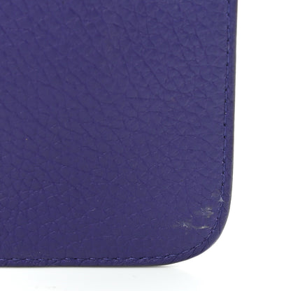 Christian Dior Bullcalf Diorissimo Pouch Purple 8 of 14
