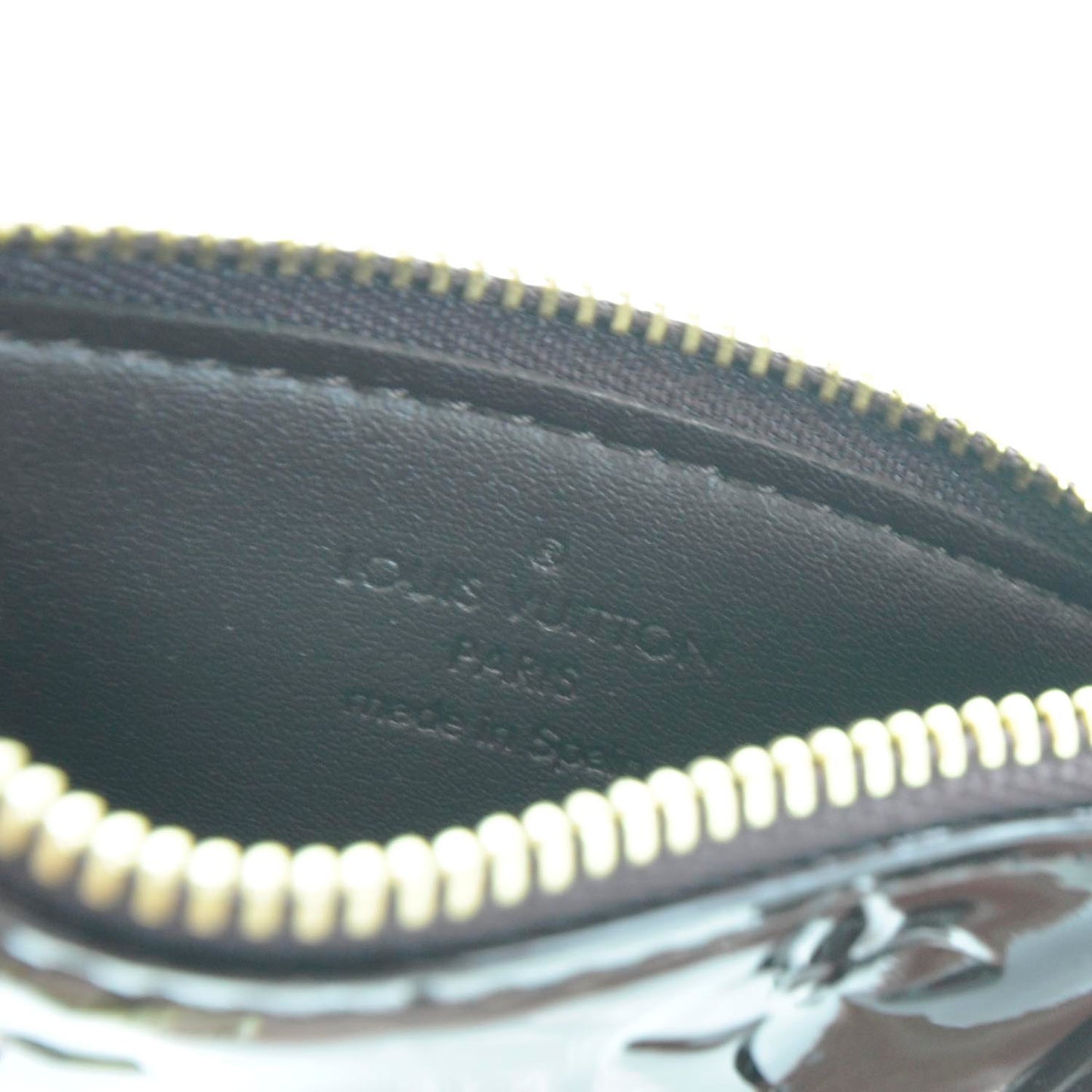 Vernis Pochette Key Pouch Amarante