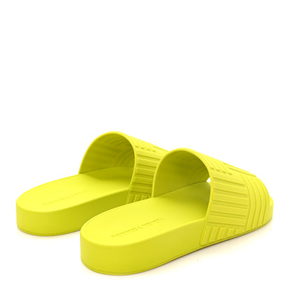 Bottega Veneta Rubber The Slider Sandals 40 Kiwi 5 of 9