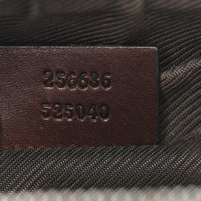 Gucci Monogram Web Small Cosmetic Case Dark Brown 7 of 11