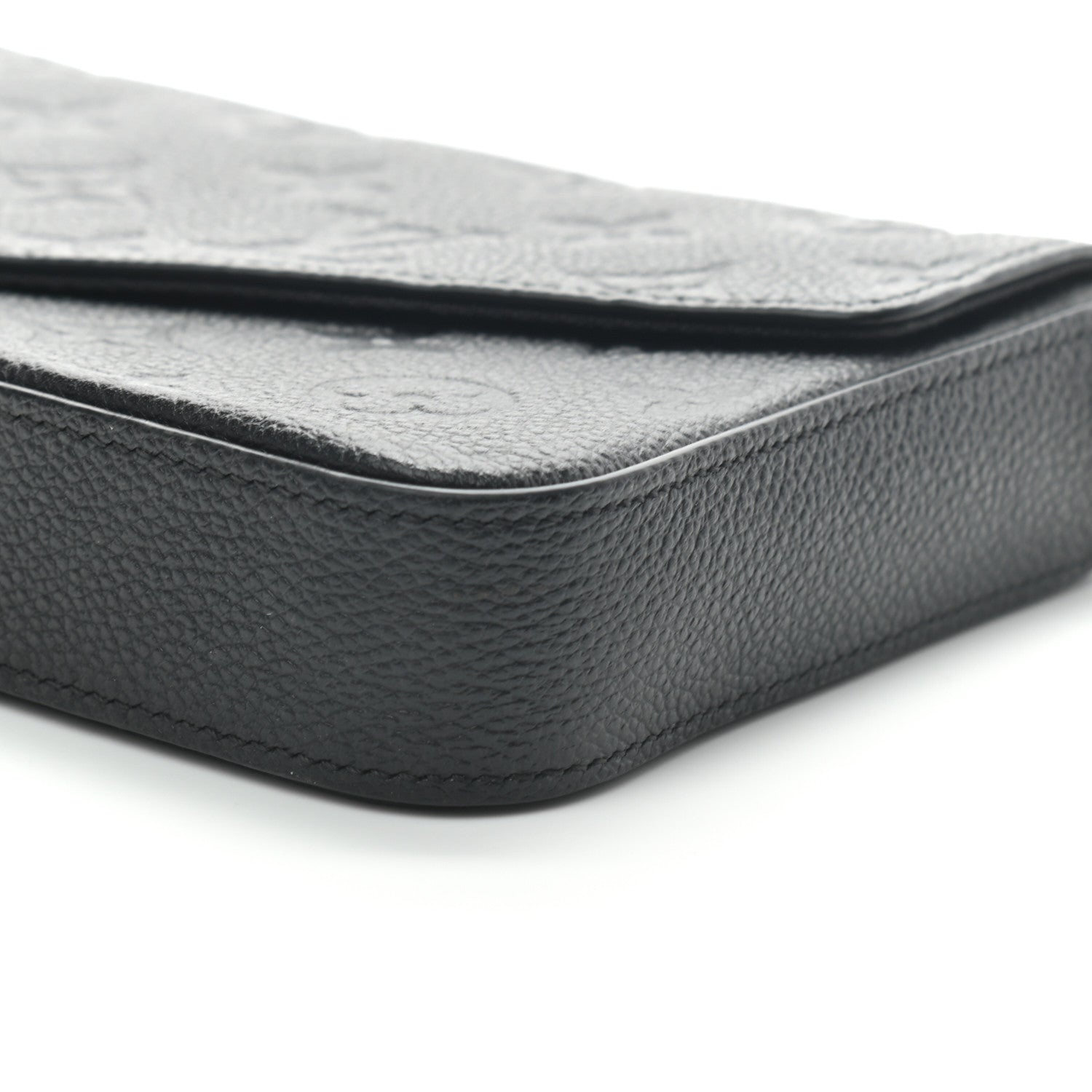 Louis Vuitton Empreinte Pochette Felicie Chain Wallet Black 8 of 8