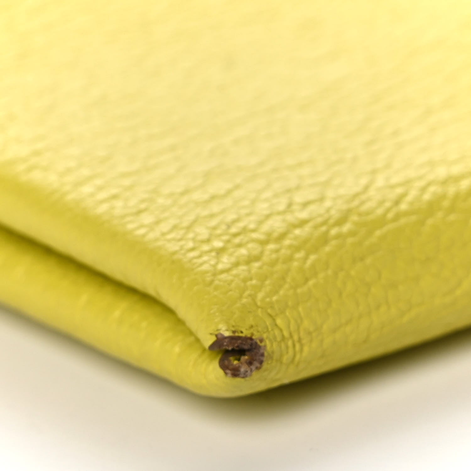 Hermes Chevre Mysore Calvi Card Case Lime 11 of 12