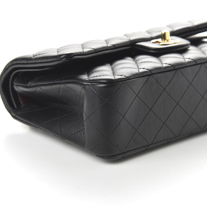 Chanel Lambskin Quilted Medium Double Flap Black 6 of 11
