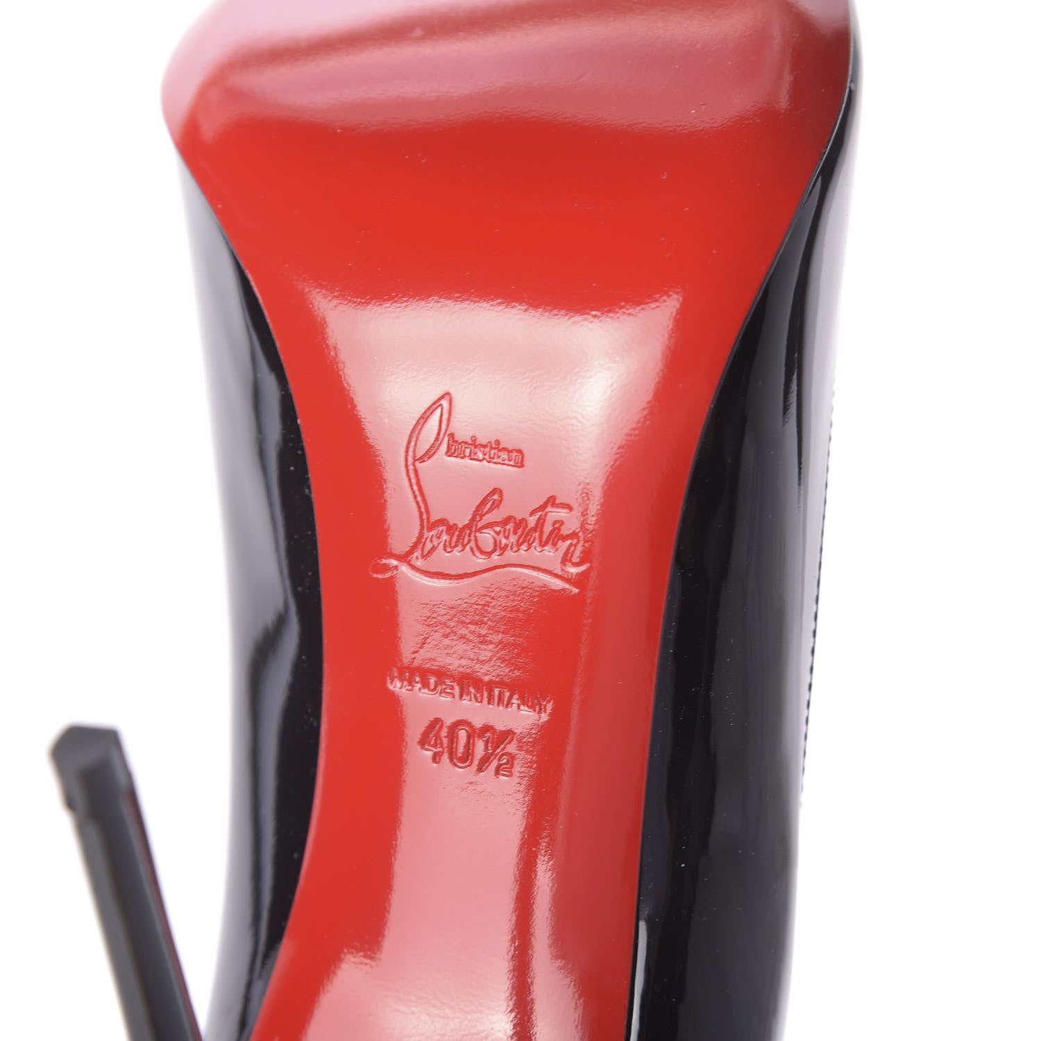 Christian Louboutin Patent So Kate 120 Pumps 40.5 Black 9 of 11