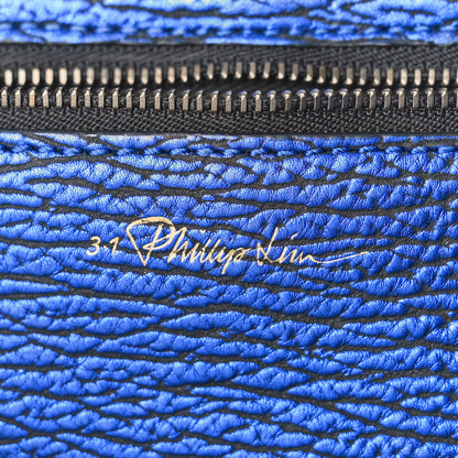 3.1 Phillip Lim Textured Calfskin Pashli Backpack Electric Blue 6 of 12