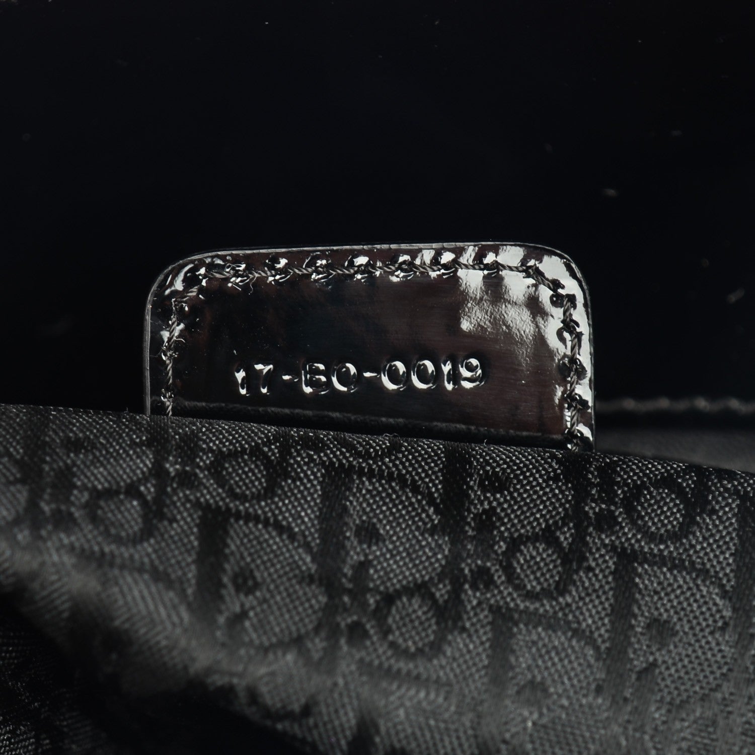Christian Dior Patent Cannage Large Lady Dior Black 8 of 8